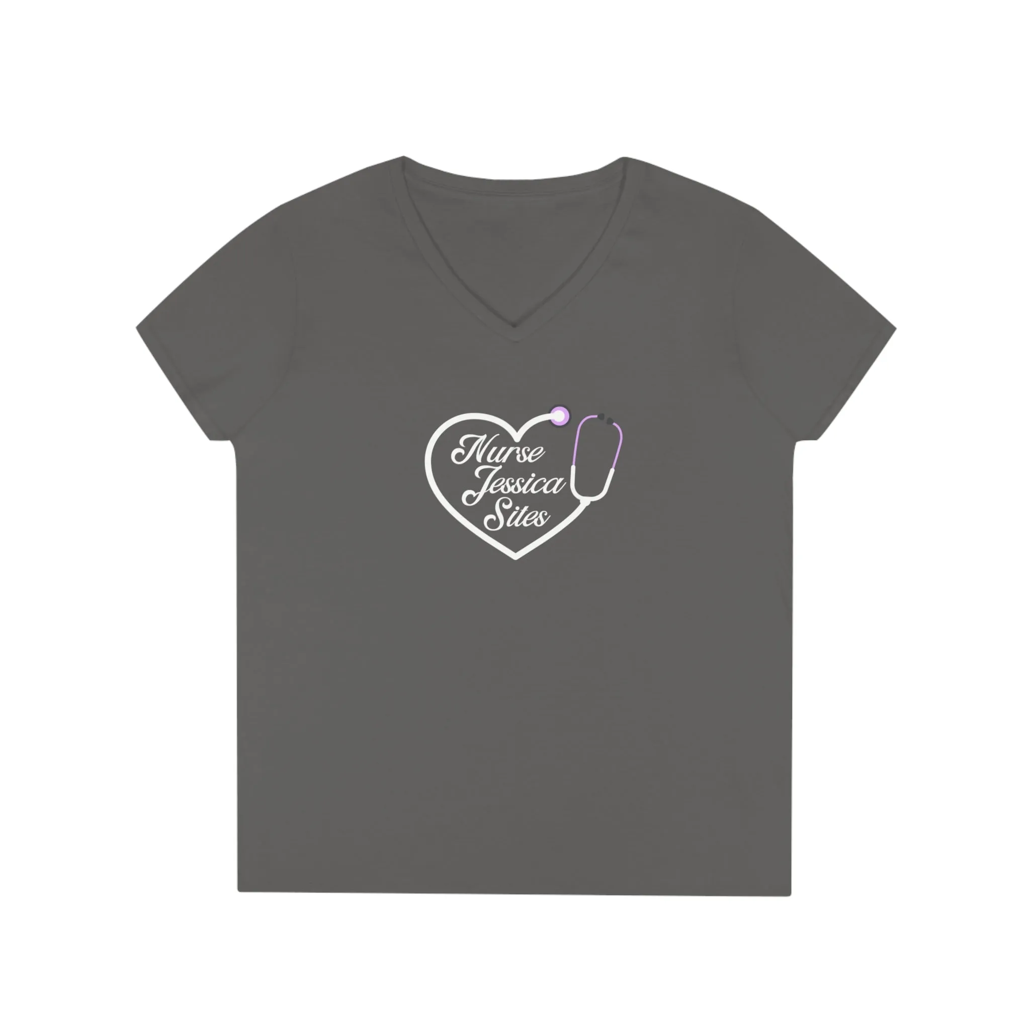 Nurse Jessica Sites Ladies' V-Neck T-Shirt