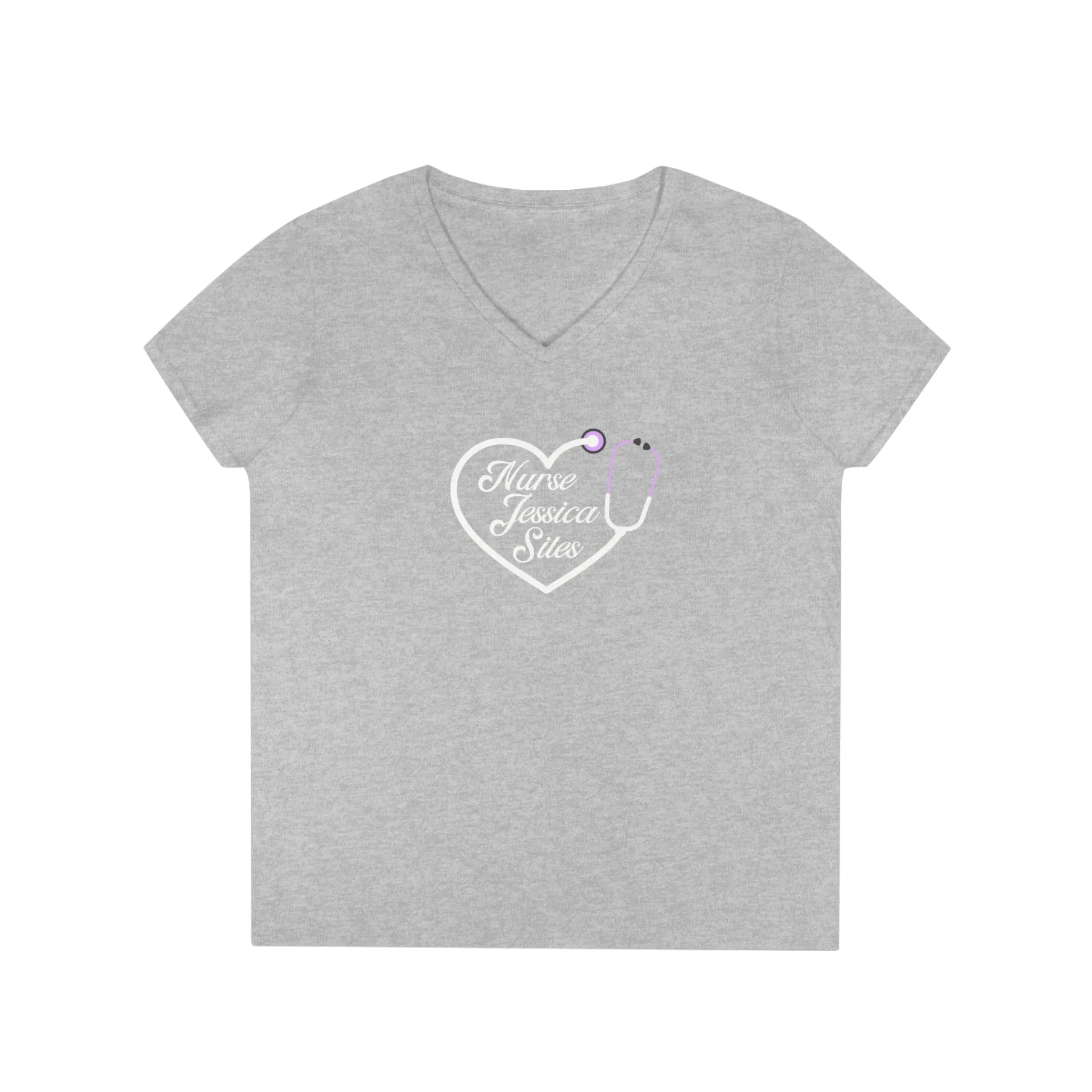 Nurse Jessica Sites Ladies' V-Neck T-Shirt