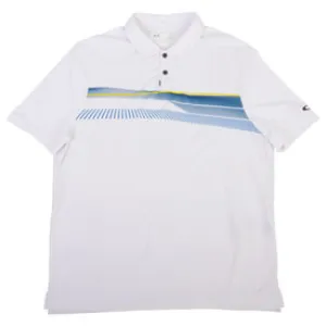 OAKLEY DIMENSION STRIPE RC POLO SHIRT