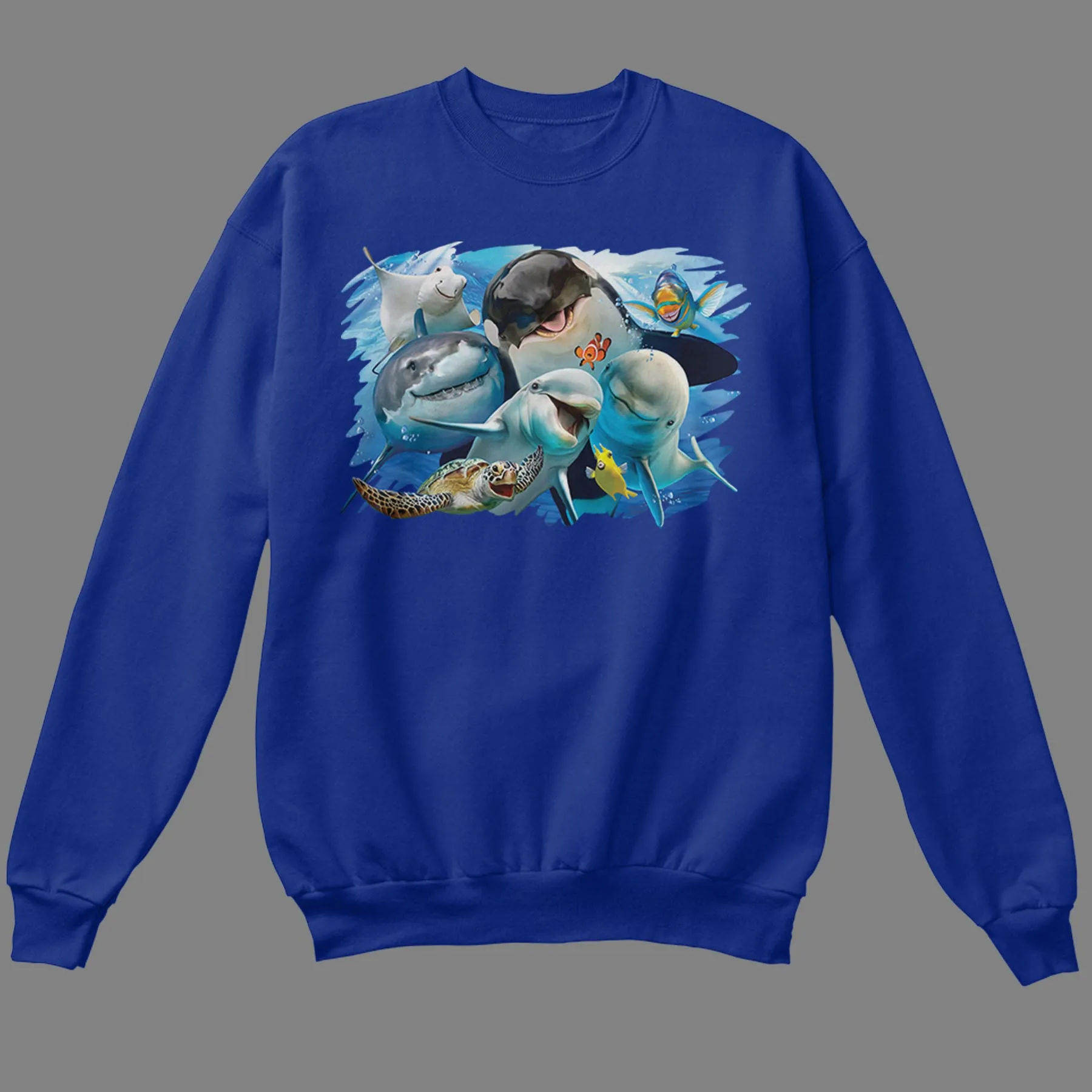 Ocean Selfie Sweatshirt