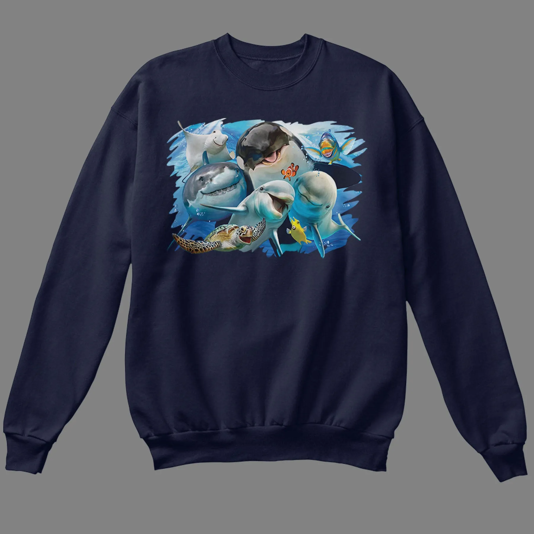 Ocean Selfie Sweatshirt