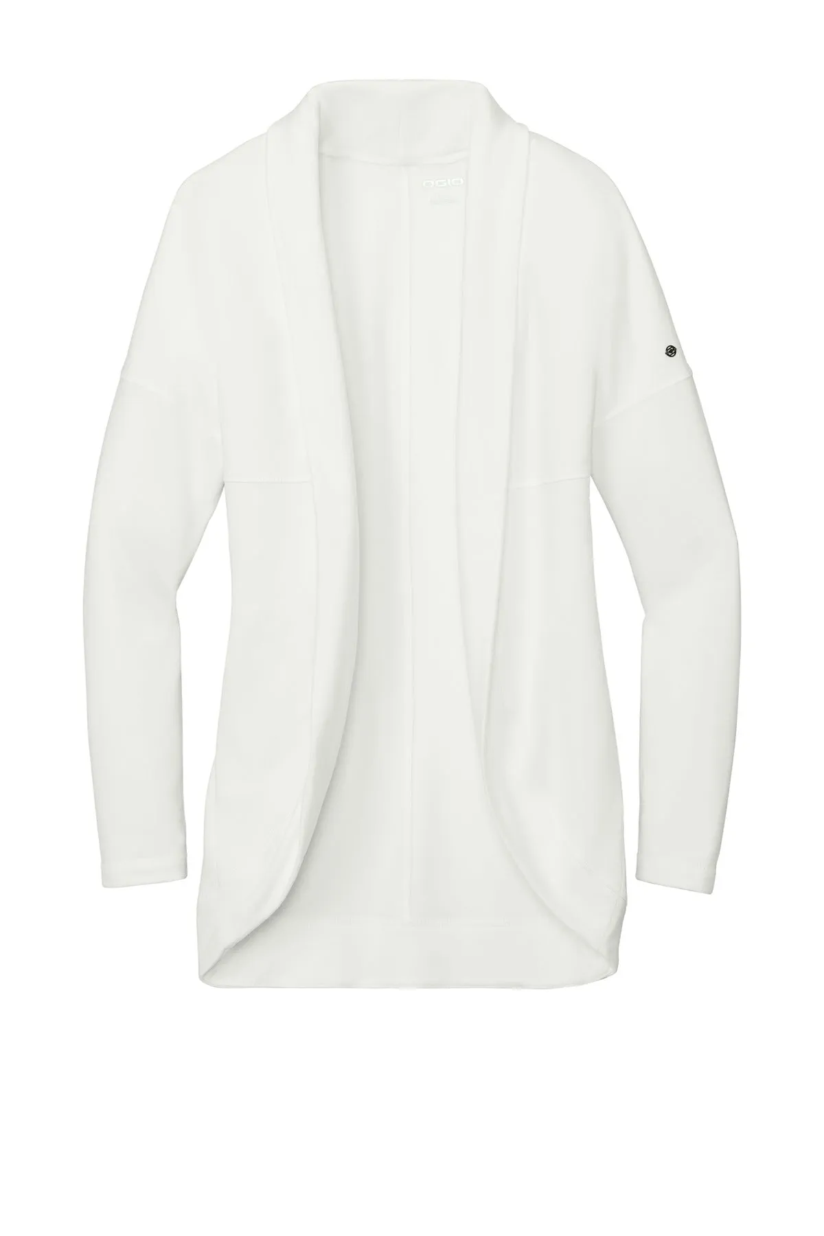 OGIO Women's Luuma Cocoon Fleece. LOG811 Ivory Snow