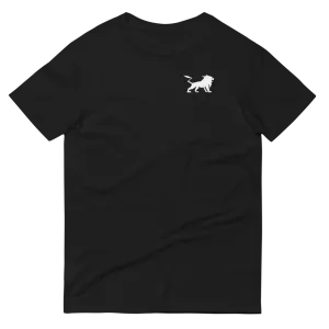Original V2 Short-Sleeve T-Shirt with Front and Back WHITE Logo