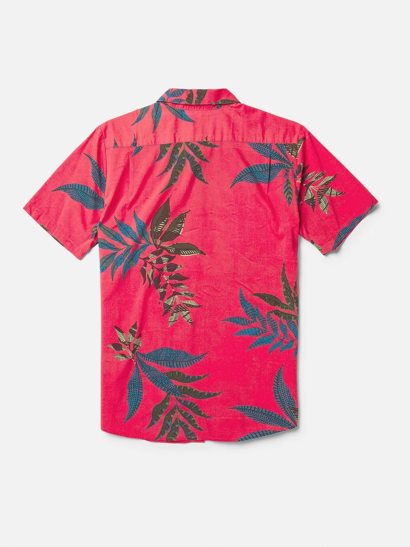Paradiso Floral Shirt - WASHED RUBY
