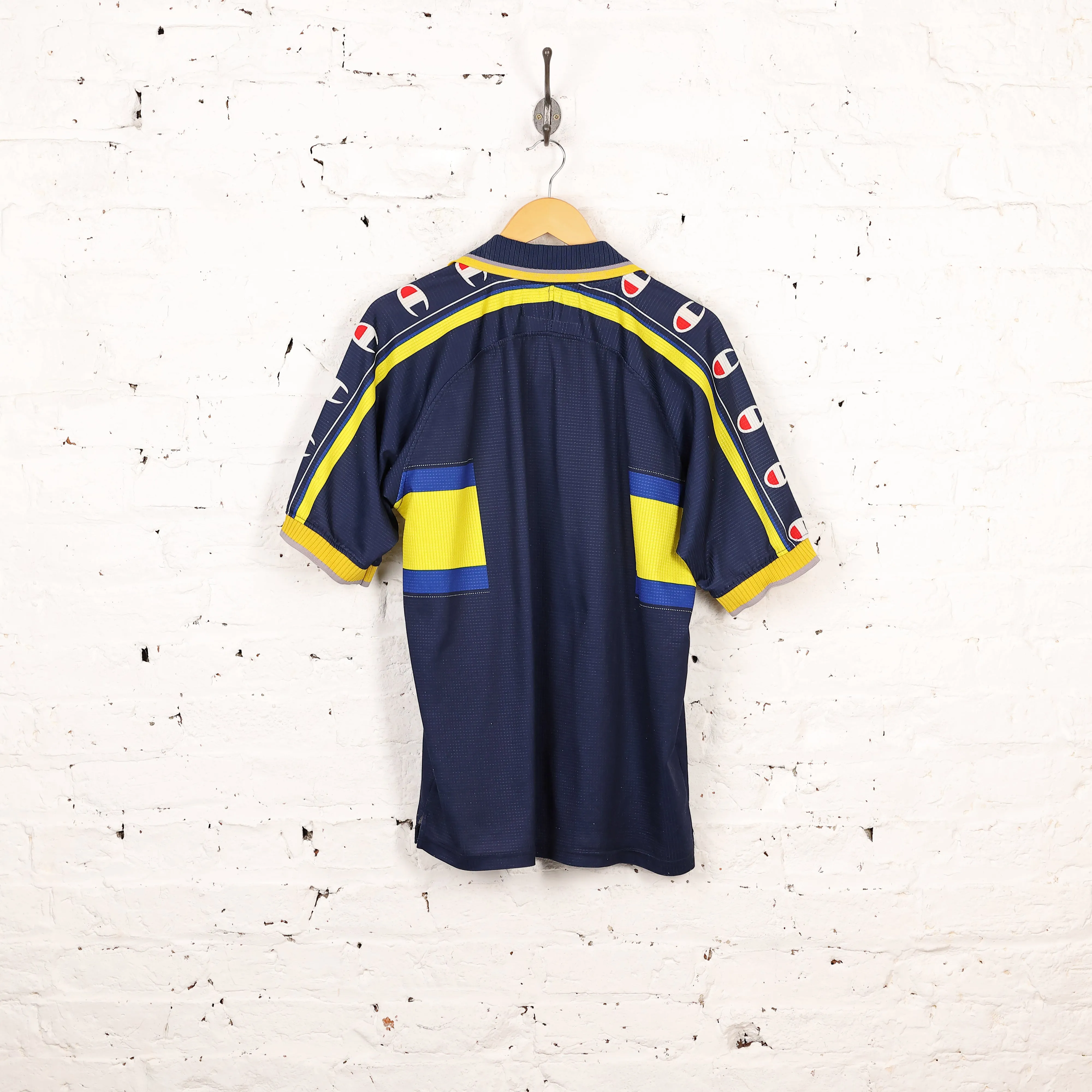 Parma Champion 1999 Home Football Shirt - Blue - L