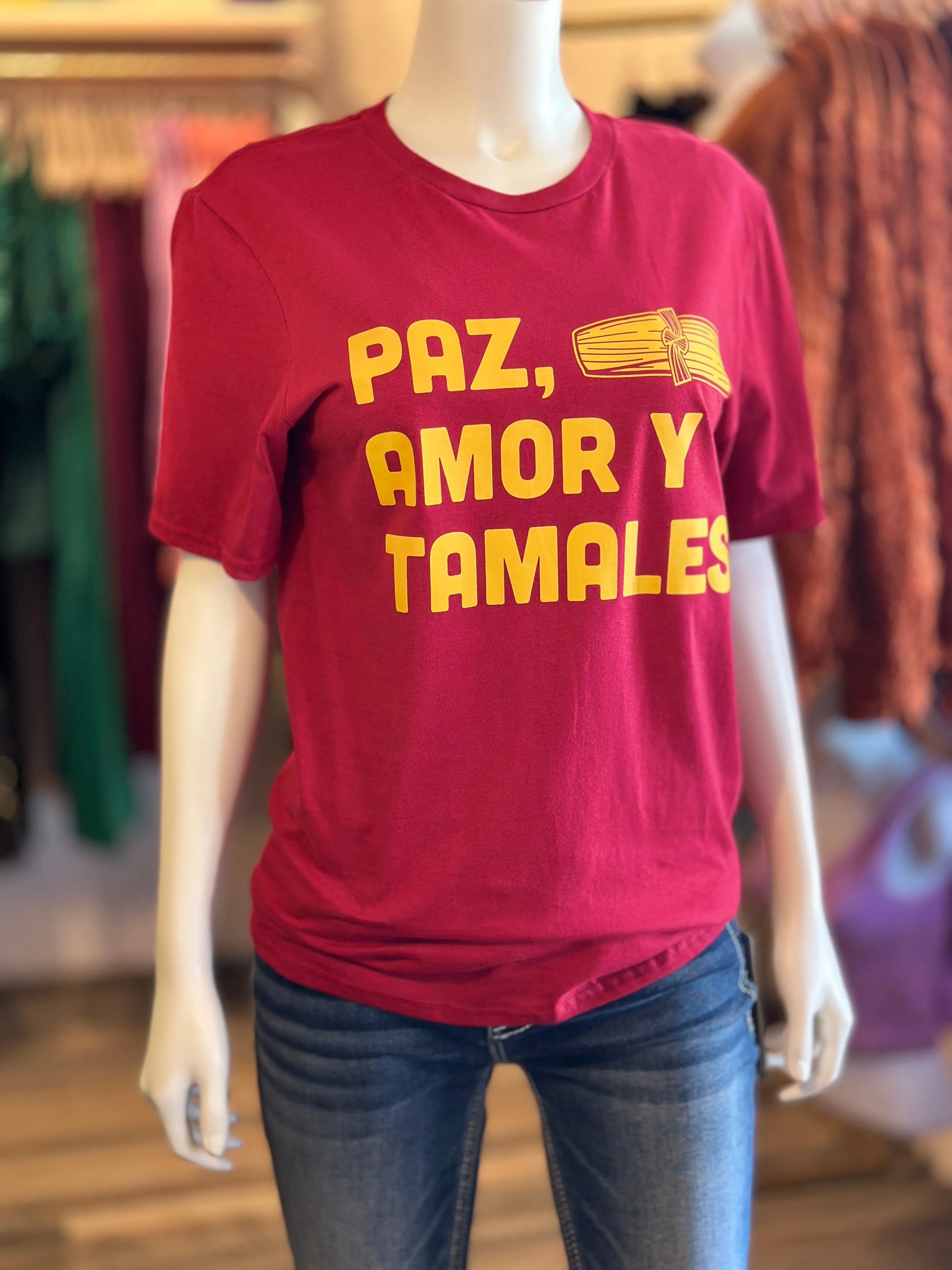 Paz, Amor y Tamales T-Shirt