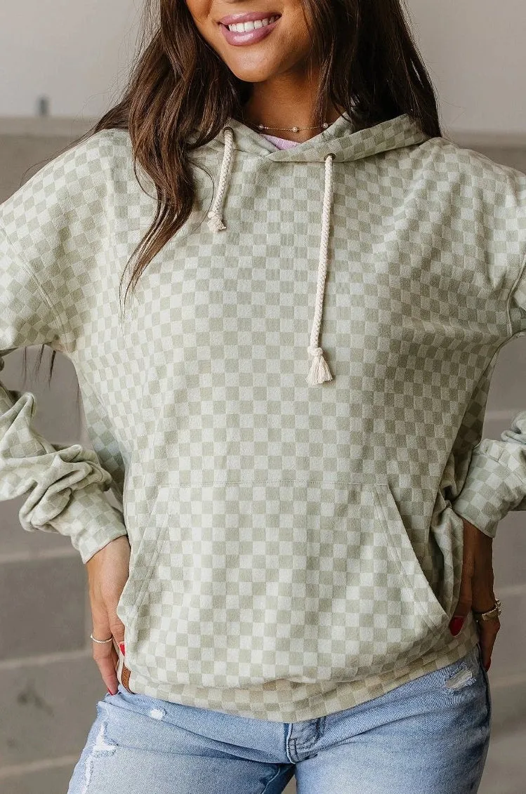 PERFORMANCE FLEECE UNIVERSITY HOODIE SAGE