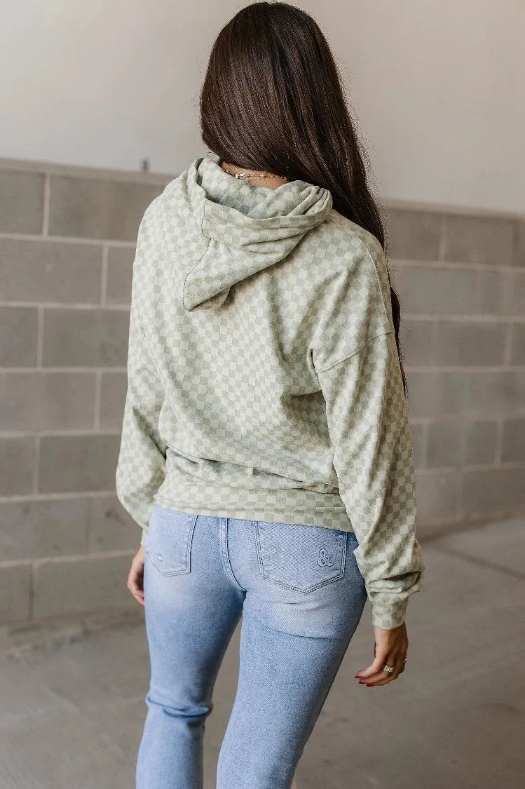 PERFORMANCE FLEECE UNIVERSITY HOODIE SAGE