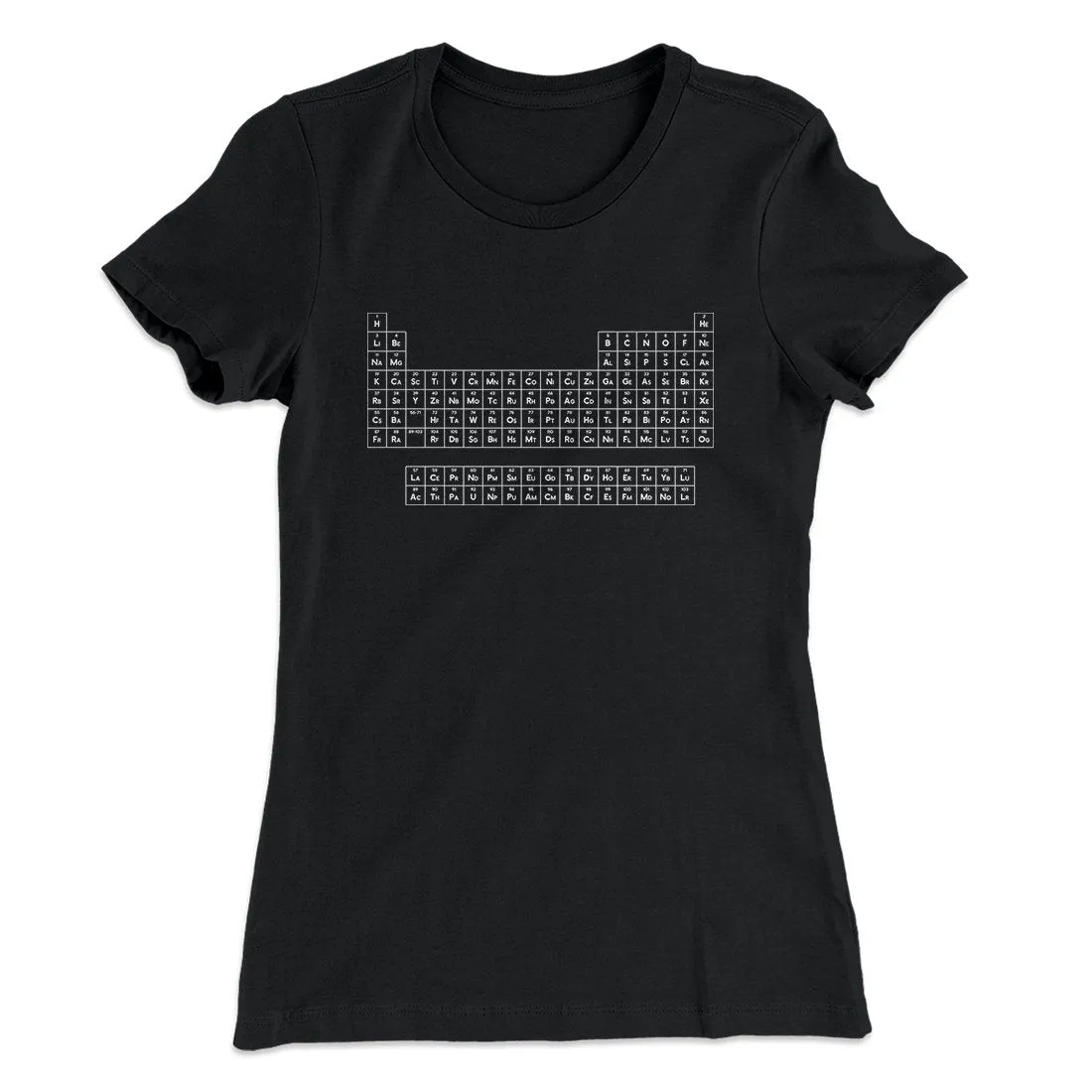 Periodic Table of Elements Women's T-Shirt