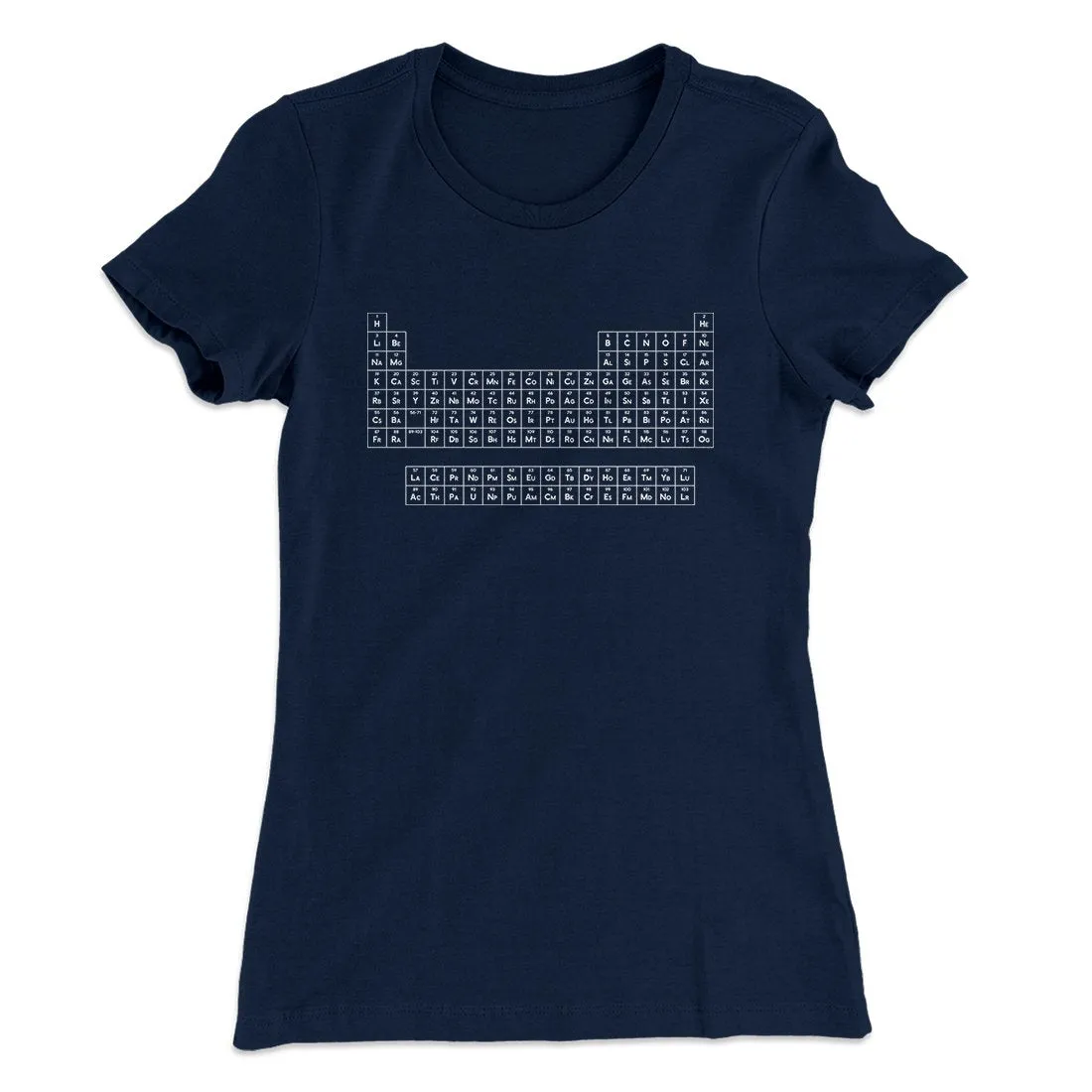 Periodic Table of Elements Women's T-Shirt