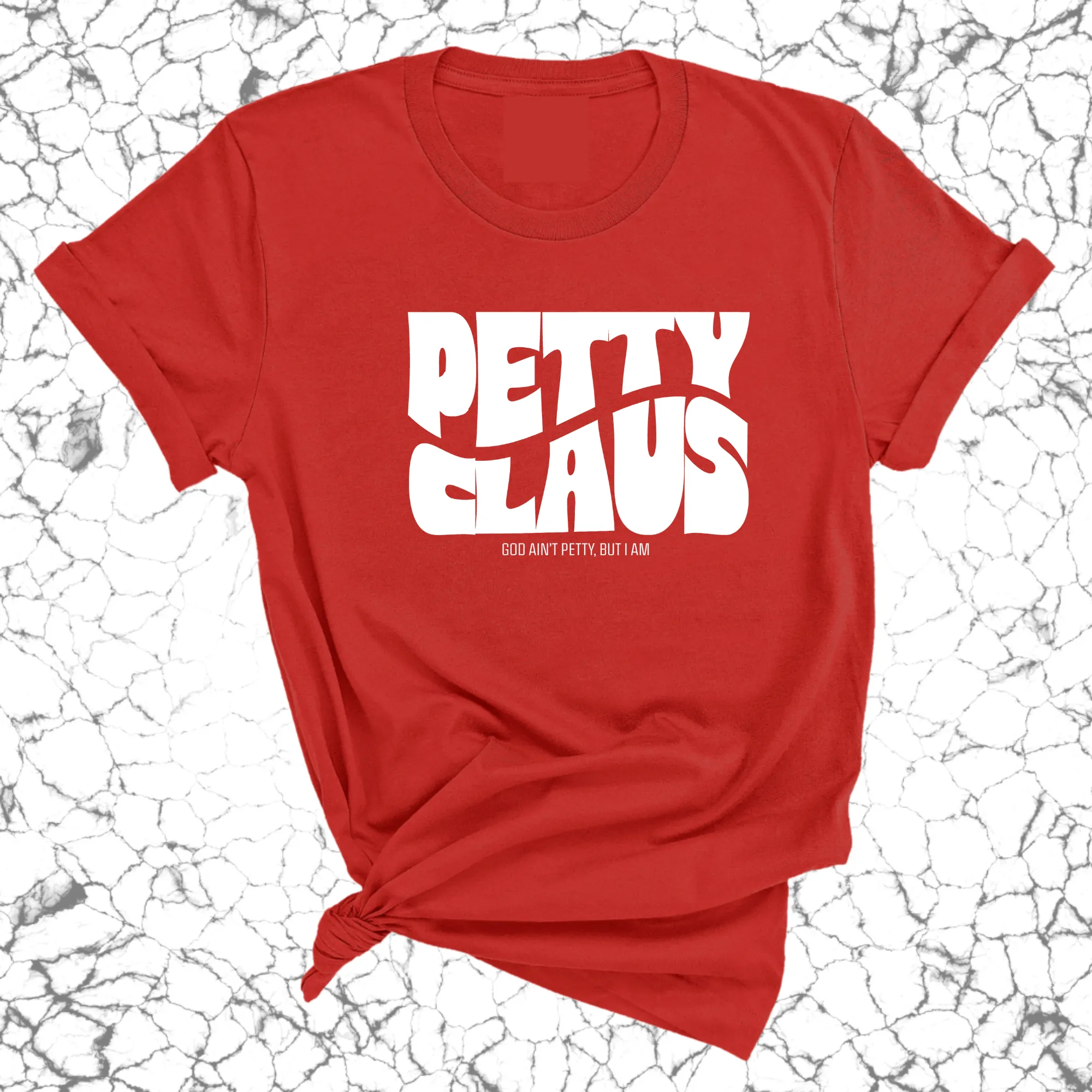 Petty Claus Retro Unisex Tee