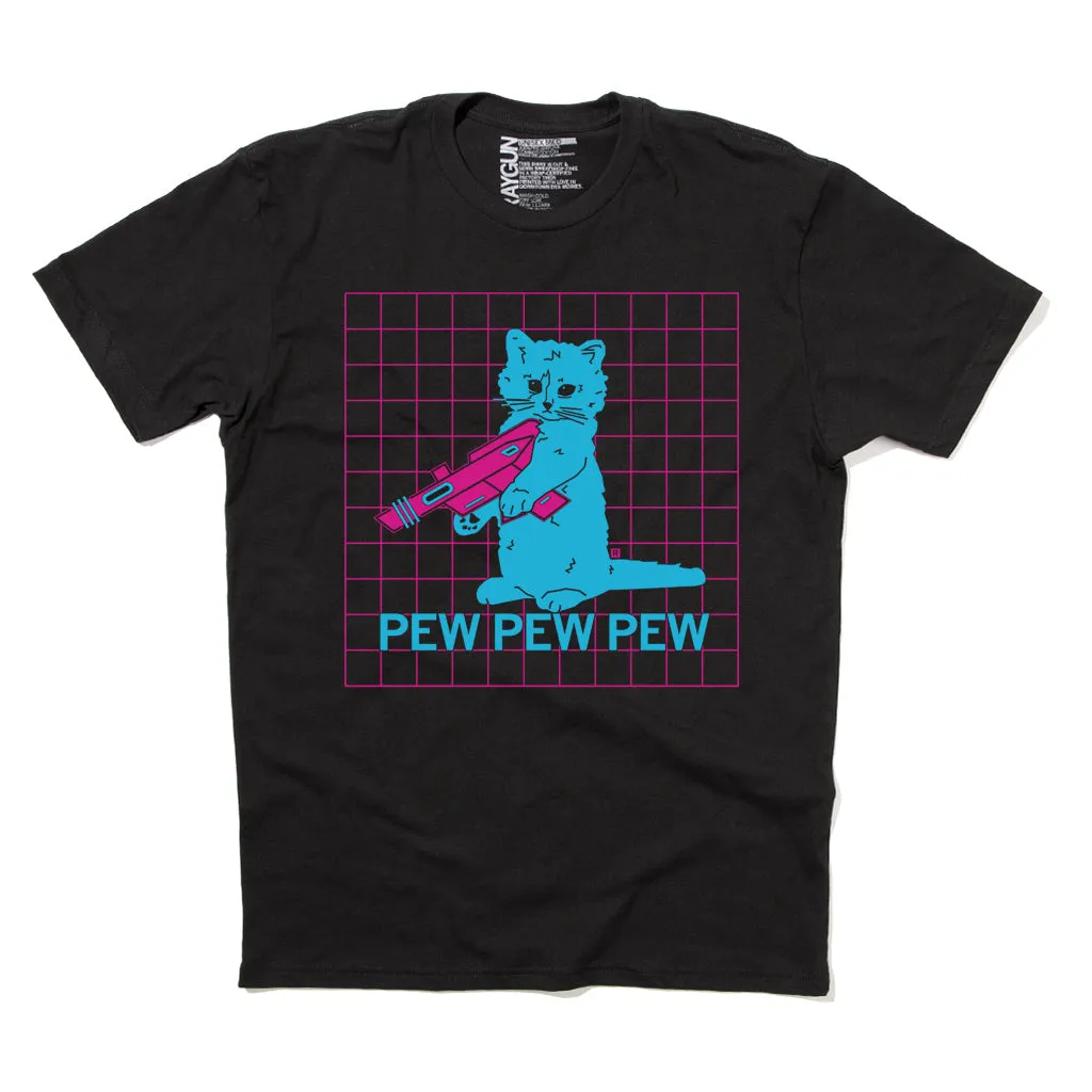 Pew Pew Pew Vaporwave Black