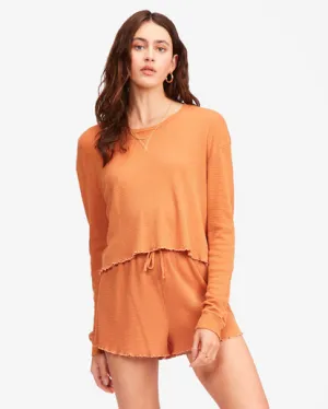 PICK ME UP WAFFLE KNIT