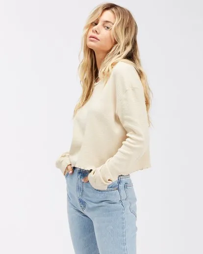PICK ME UP WAFFLE KNIT