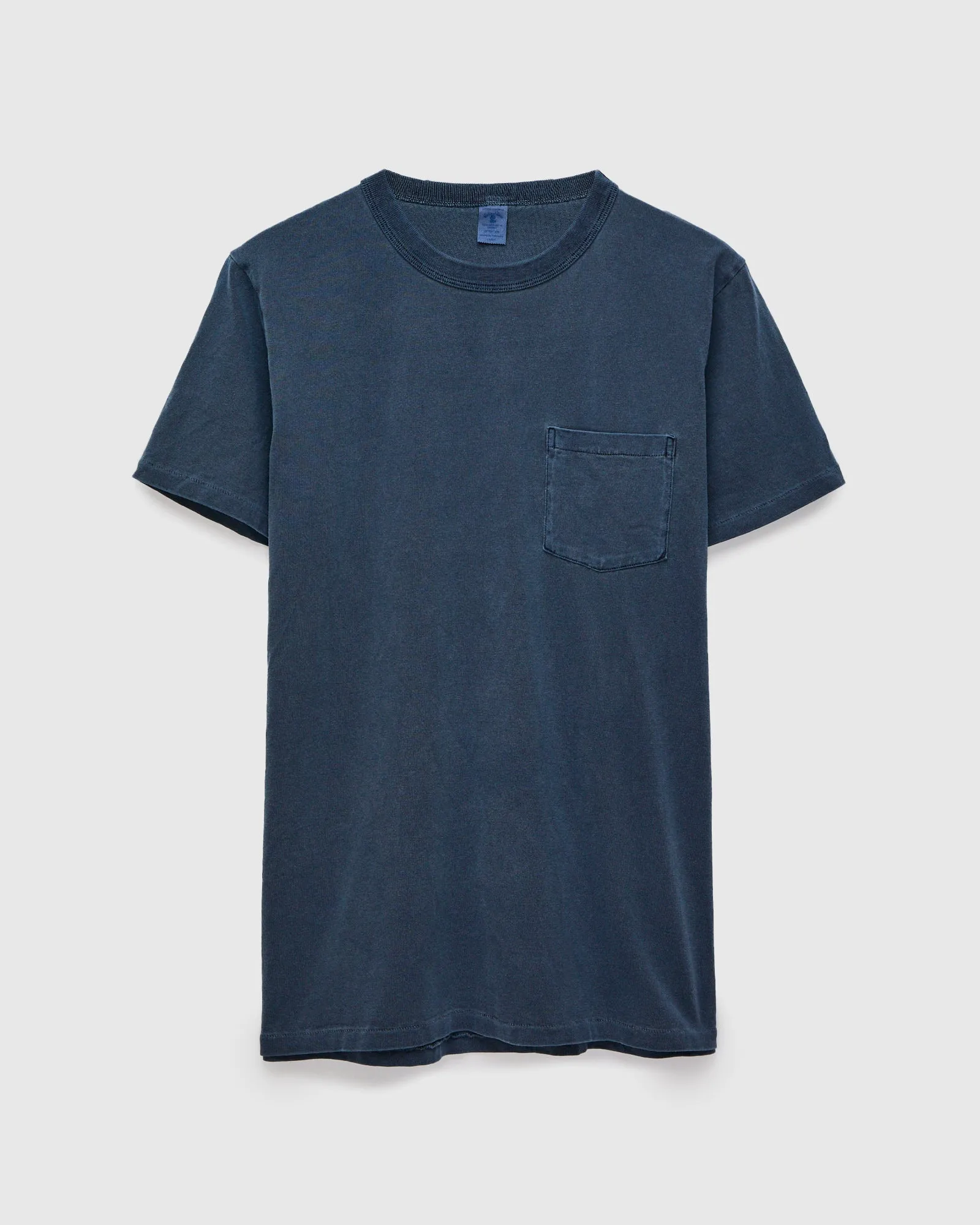 Pigment Dyed Pocket Tee in Navy