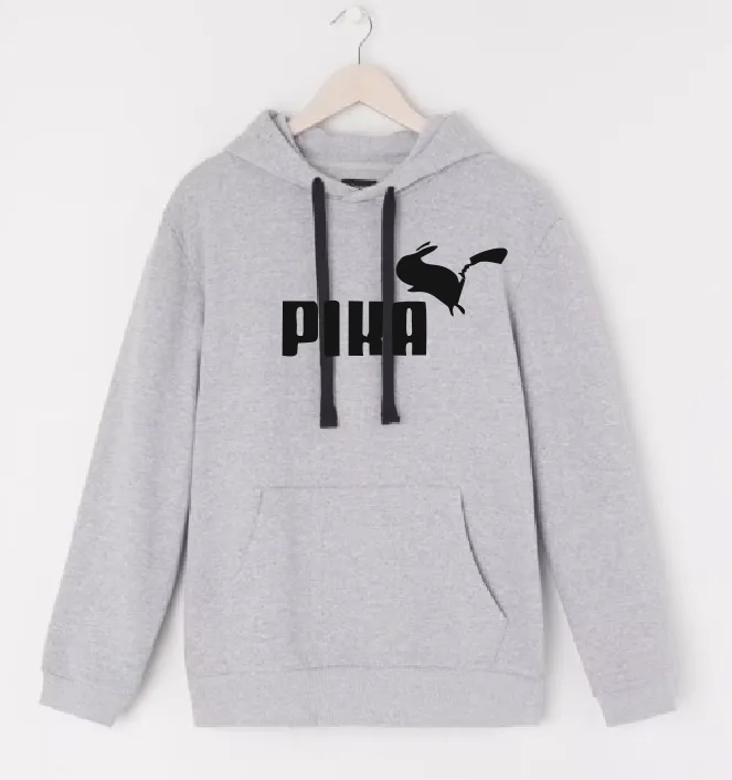 Pika Puma parody T-shirt l Hoodie l Pants