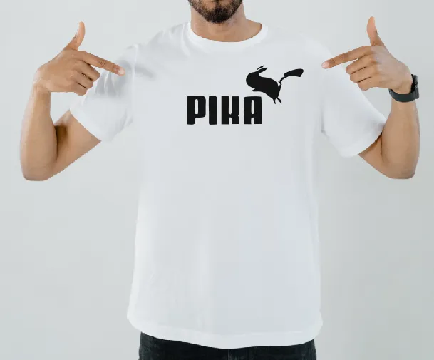 Pika Puma parody T-shirt l Hoodie l Pants
