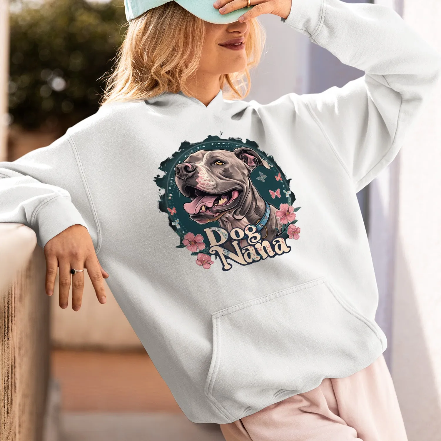 Pit Pull Dog T-shirt, Pet Lover Shirt, Dog Lover Shirt, Dog Nana  T-Shirt, Dog Owner Shirt, Gift For Dog Grandma, Funny Dog Shirts, Women Dog T-Shirt, Mother's Day Gift, Dog Lover Wife Gifts, Dog Shirt 02