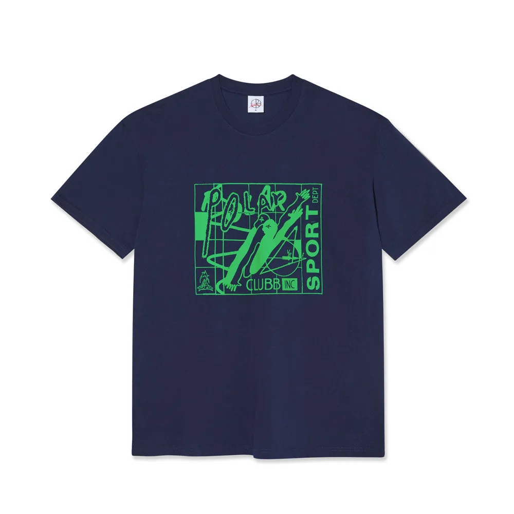 Polar 'Clubb Inc' T-Shirt (Dark Blue)