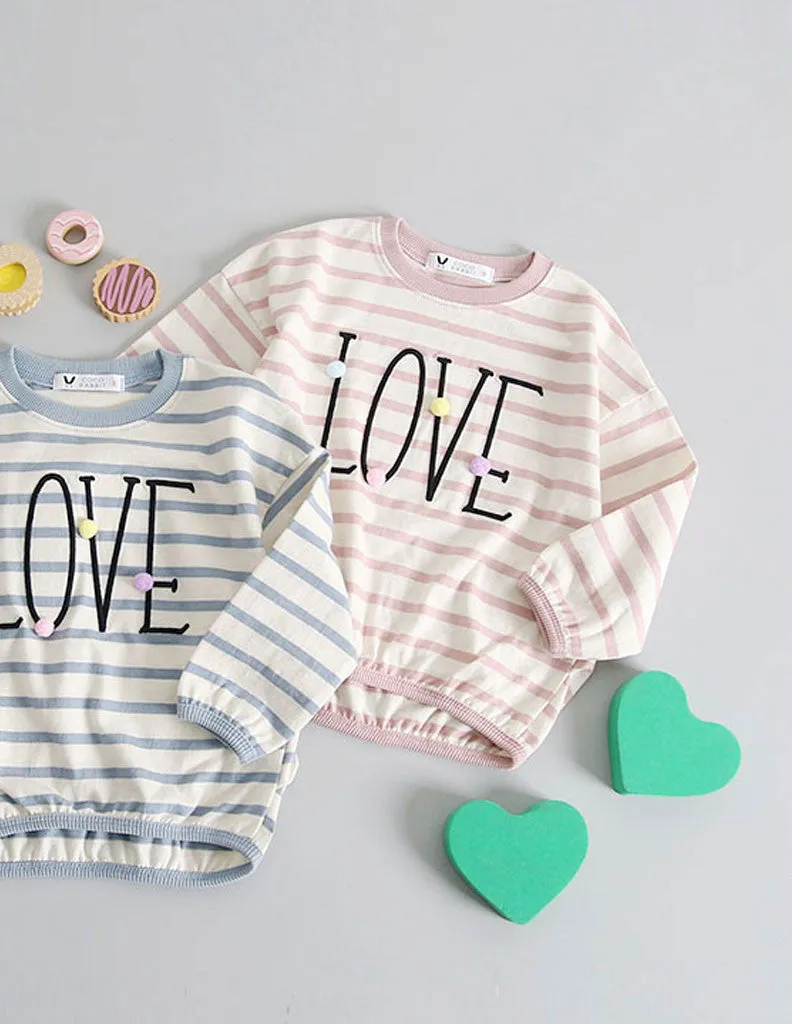 Pom-Pom Love Jumper Pink