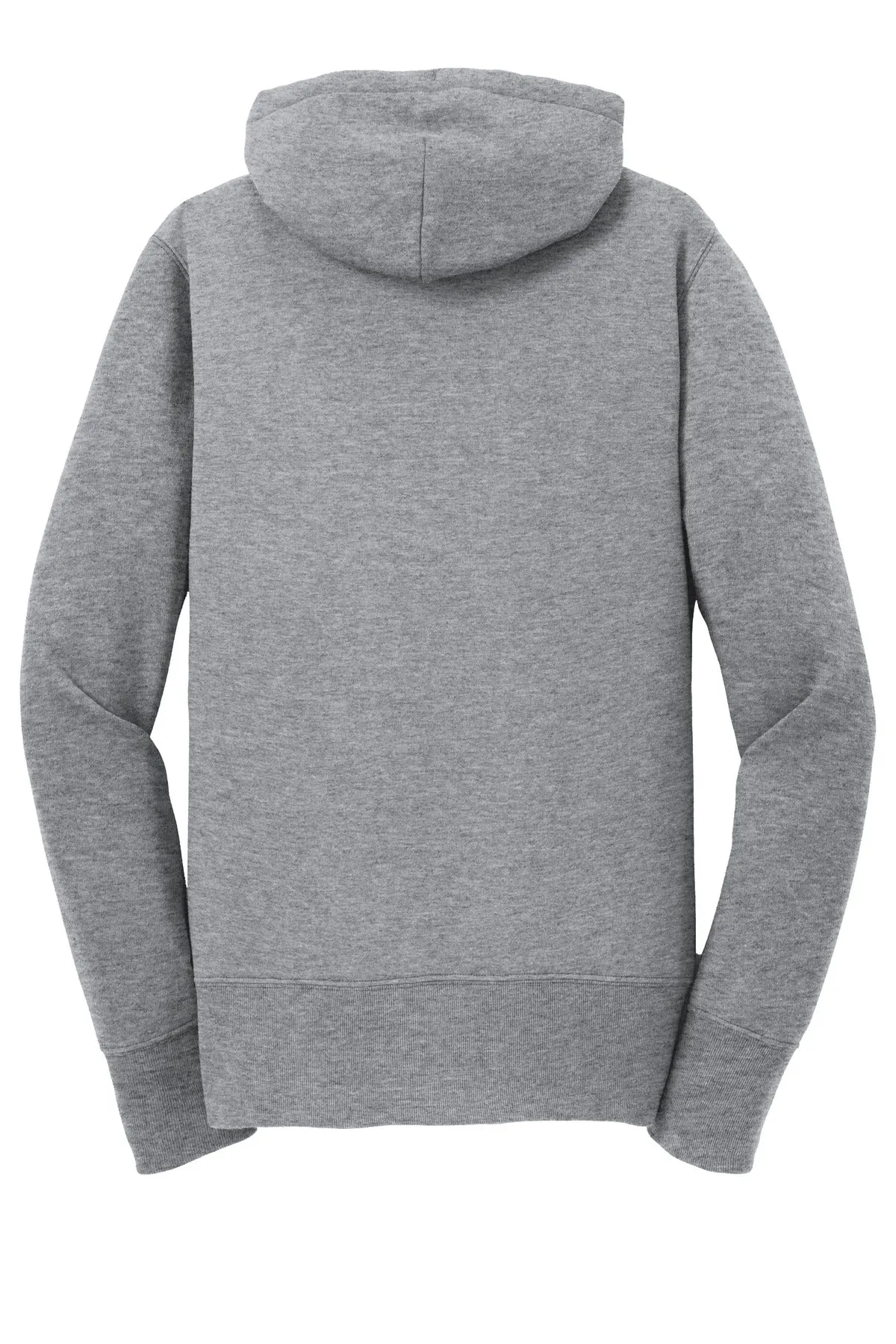 Port & Company Women's Core Fleece Full-Zip Hooded Sweatshirt. LPC78ZH Athletic Heather