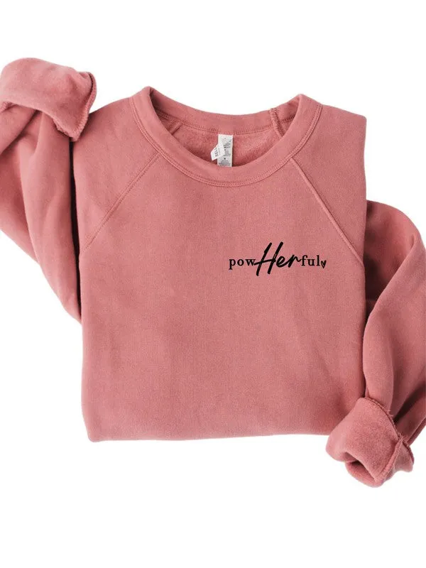 PowHERful Sweatshirt- Curvy