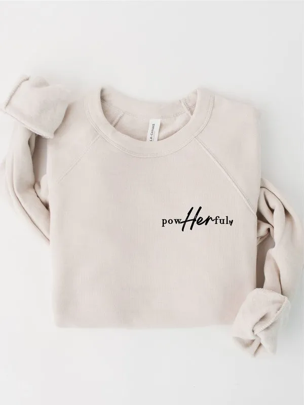 PowHERful Sweatshirt- Curvy