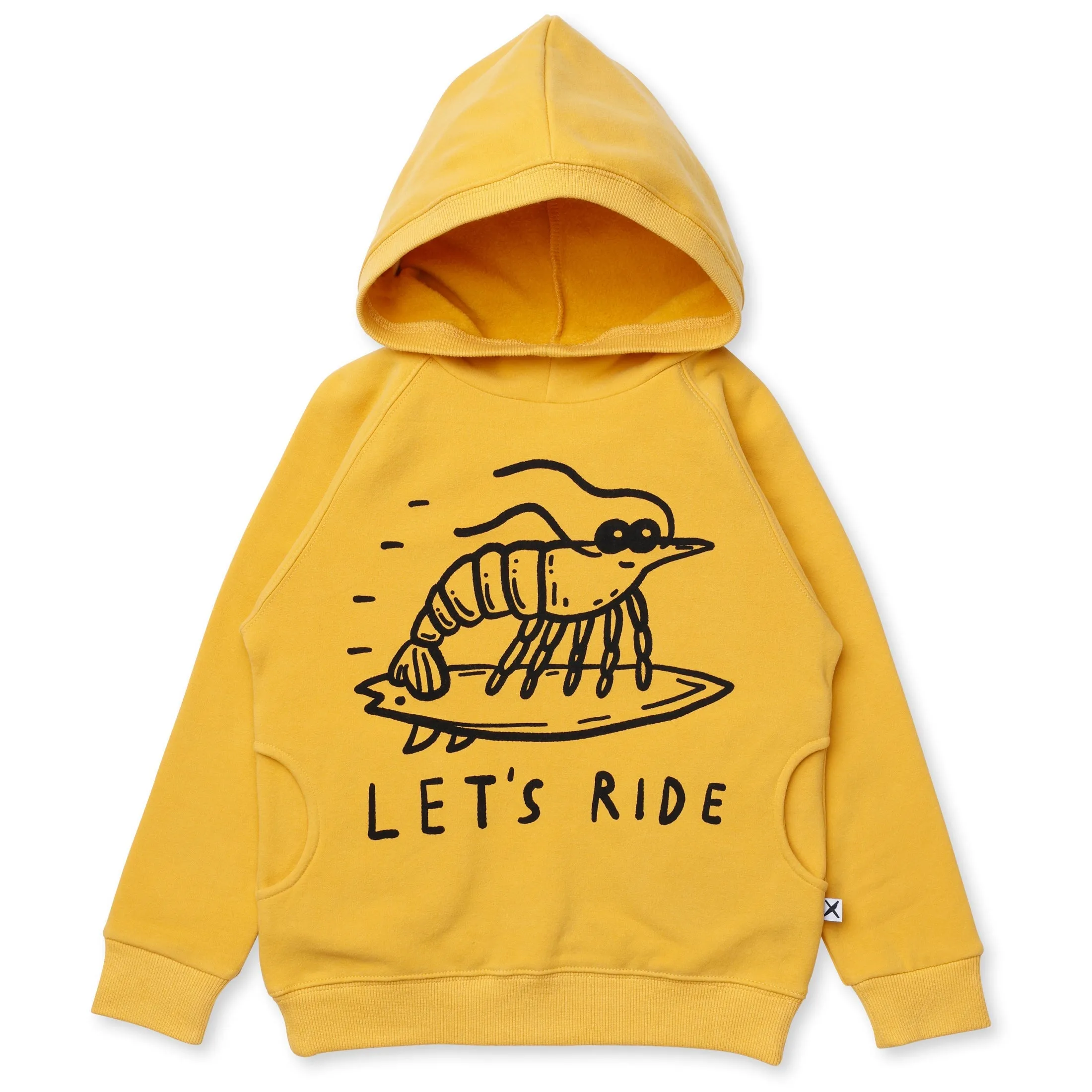 Prawn Surfer Furry Hood