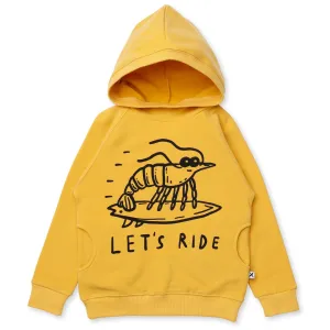 Prawn Surfer Furry Hood