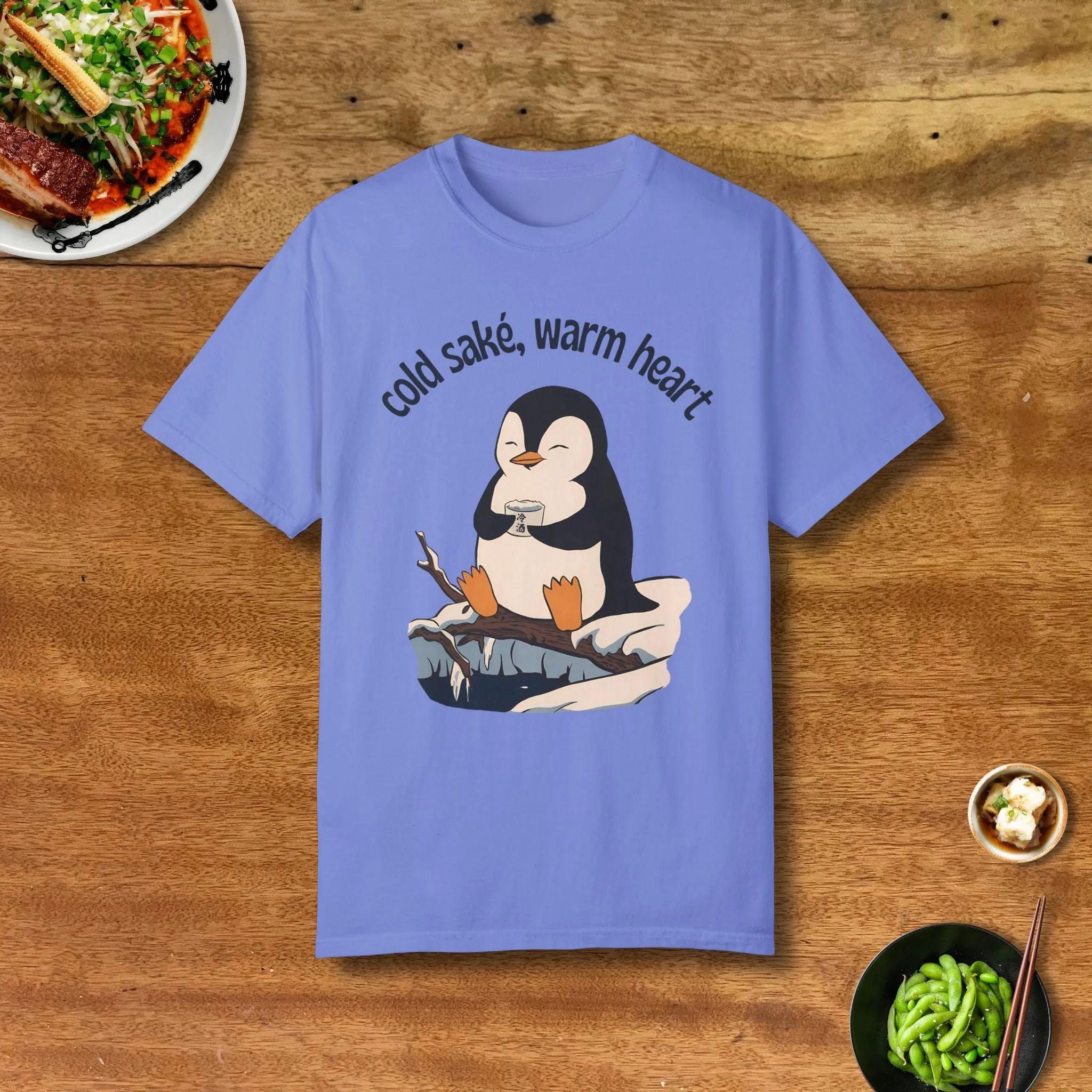 Premium Cold Sake Penguin T-shirt