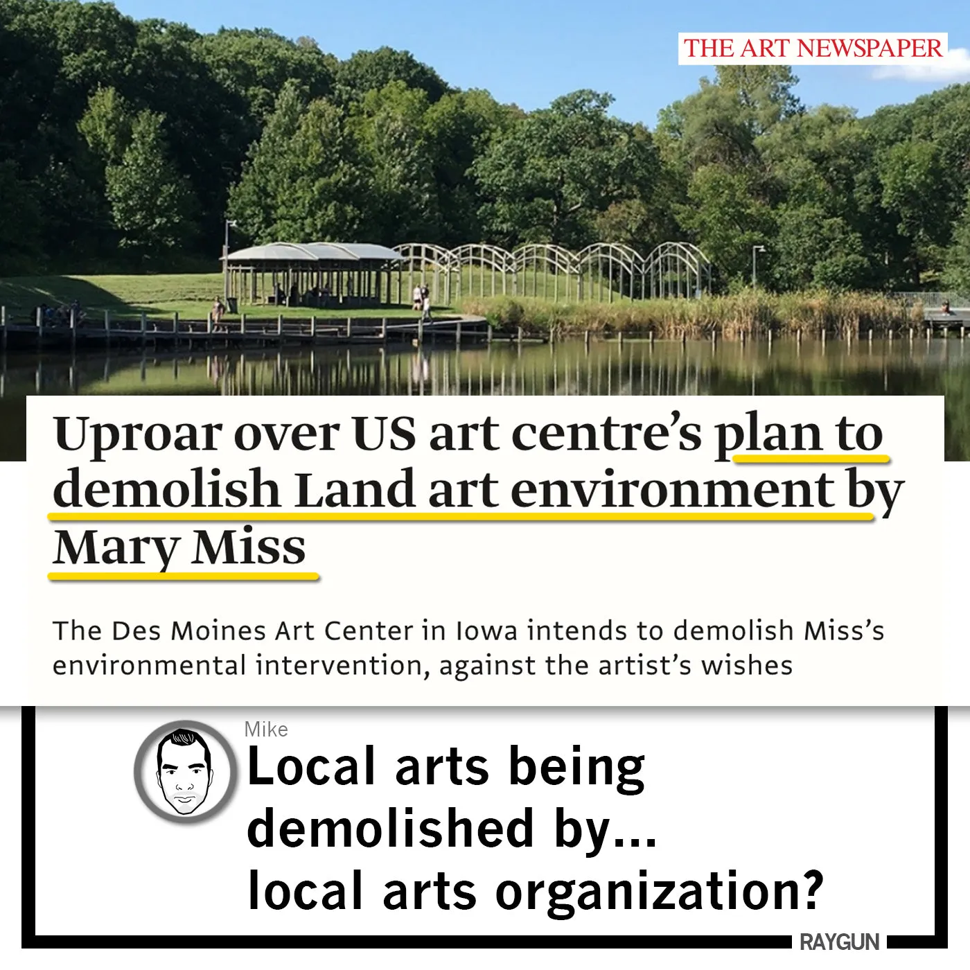 Public Art Needs Public Support