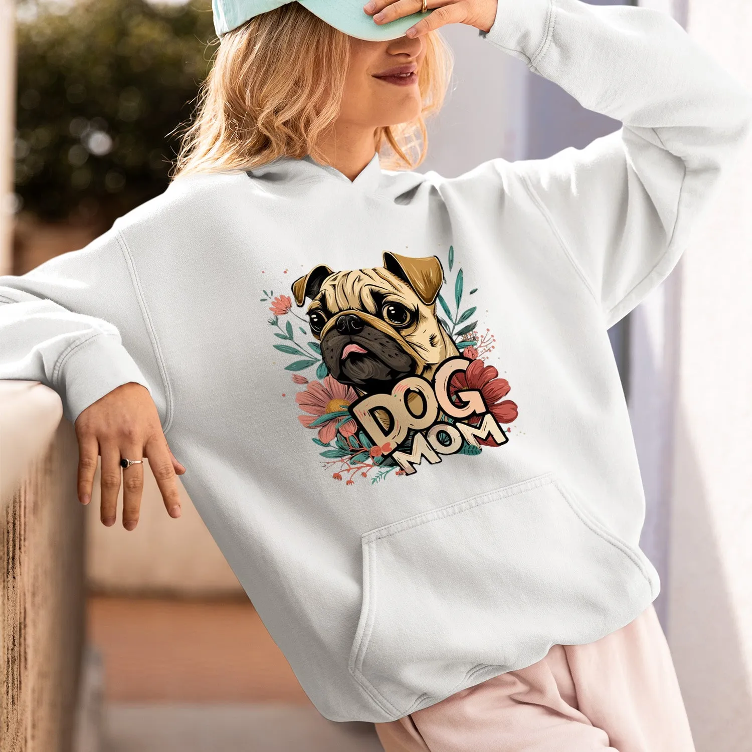 Pug Dog T-shirt, Pet Lover Shirt, Dog Lover Shirt, Dog Mom T-Shirt, Dog Owner Shirt, Gift For Dog Mom, Funny Dog Shirts, Women Dog T-Shirt, Mother's Day Gift, Dog Lover Wife Gifts, Dog Shirt