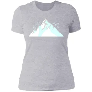 "Big Mountain- AQUA" Ladies' Boyfriend T-Shirt