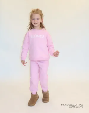 "Blonde" Kids Classic Crew