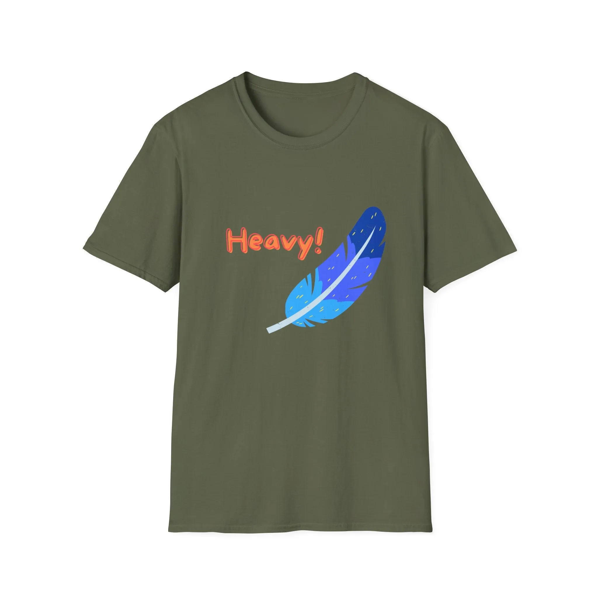 "Heavy!" Feather Wand T-shirt