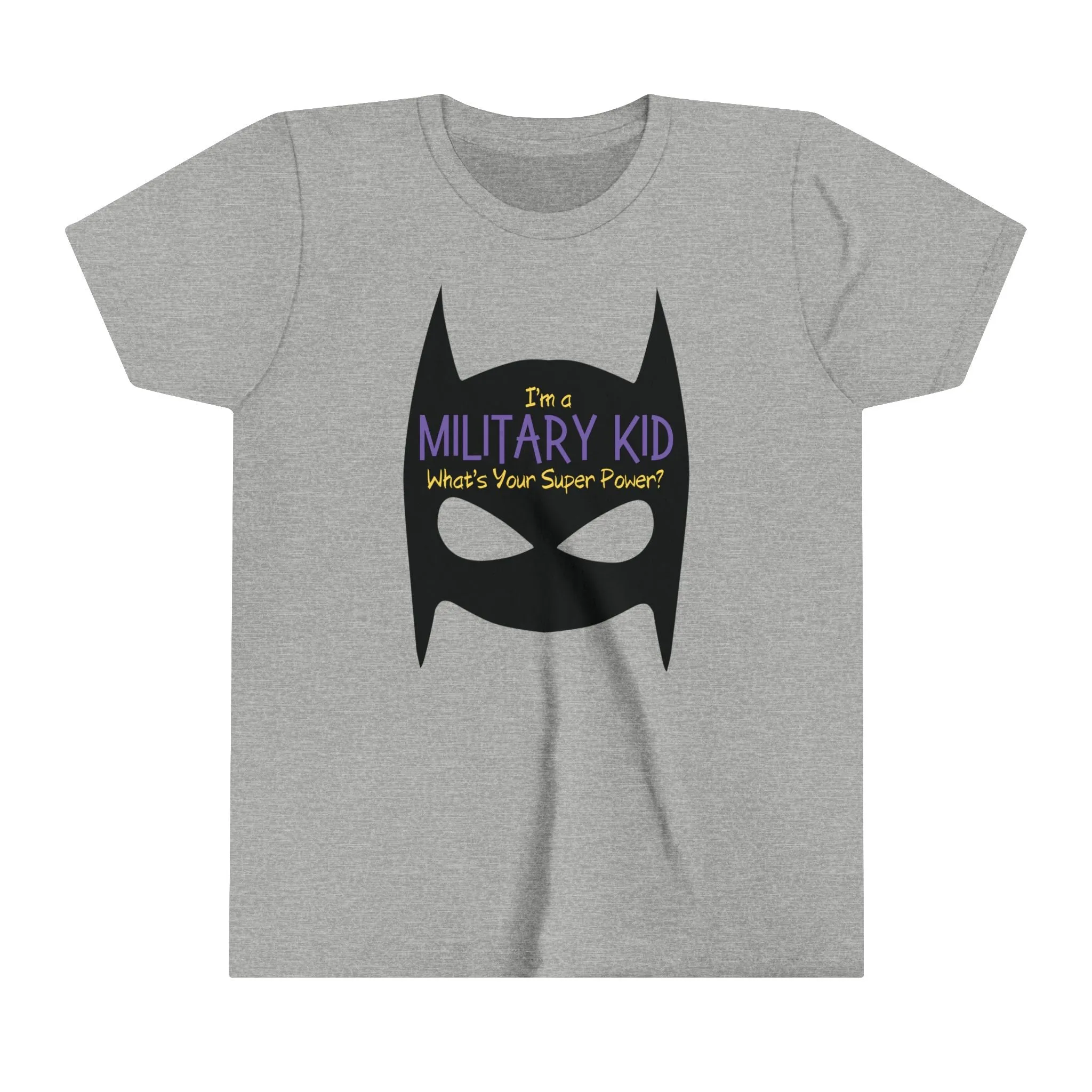 "I'm a Military Kid, What's Your Super Power?" Youth Tee