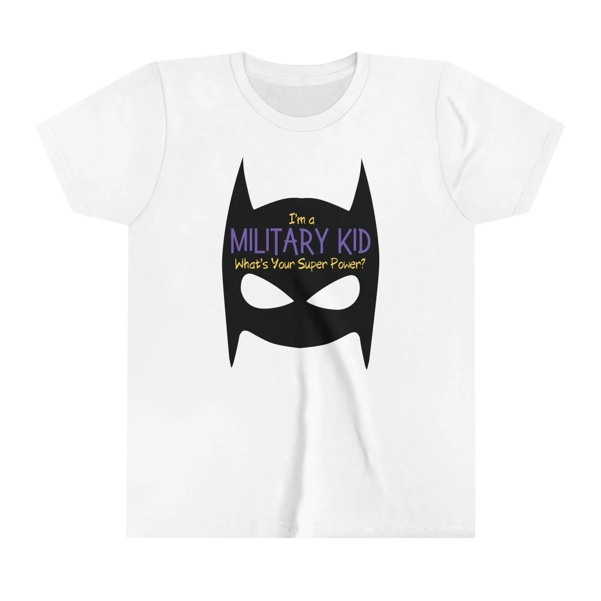 "I'm a Military Kid, What's Your Super Power?" Youth Tee