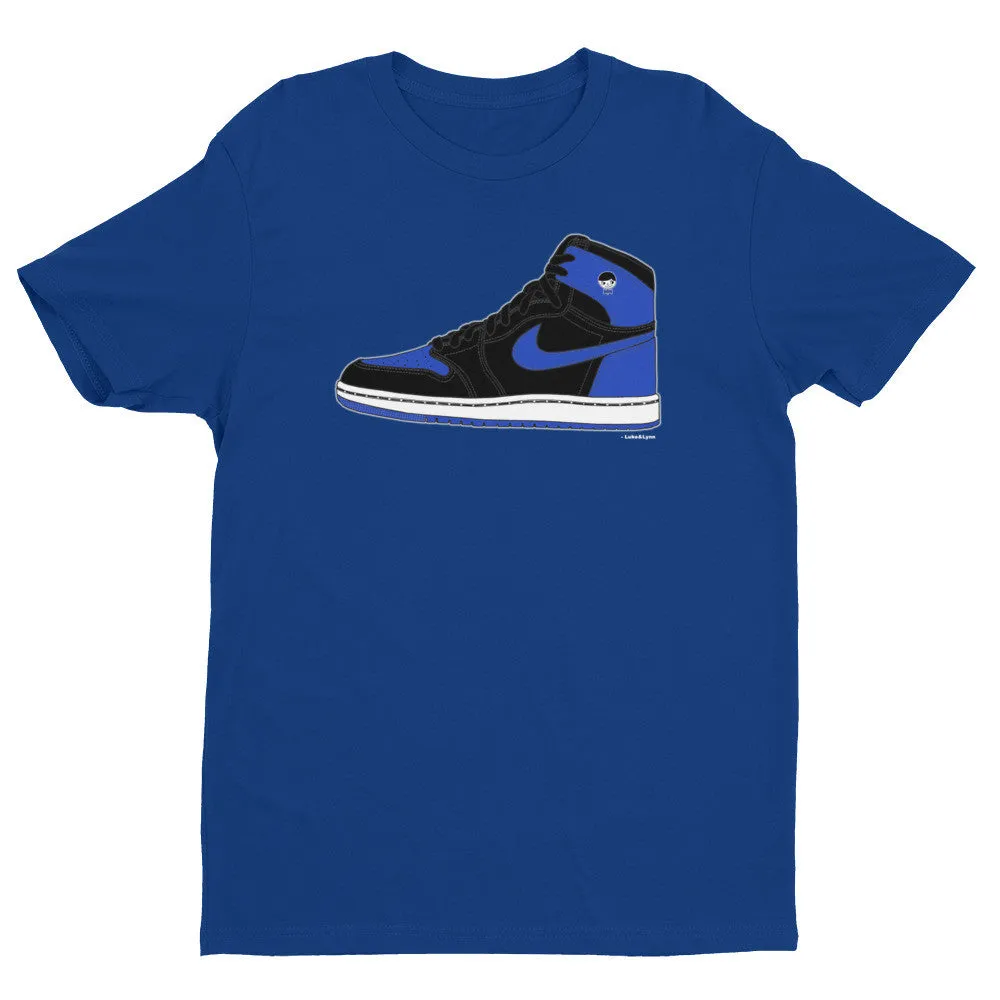 "Luke Retro One OG Royal Blue" Men's T-Shirt