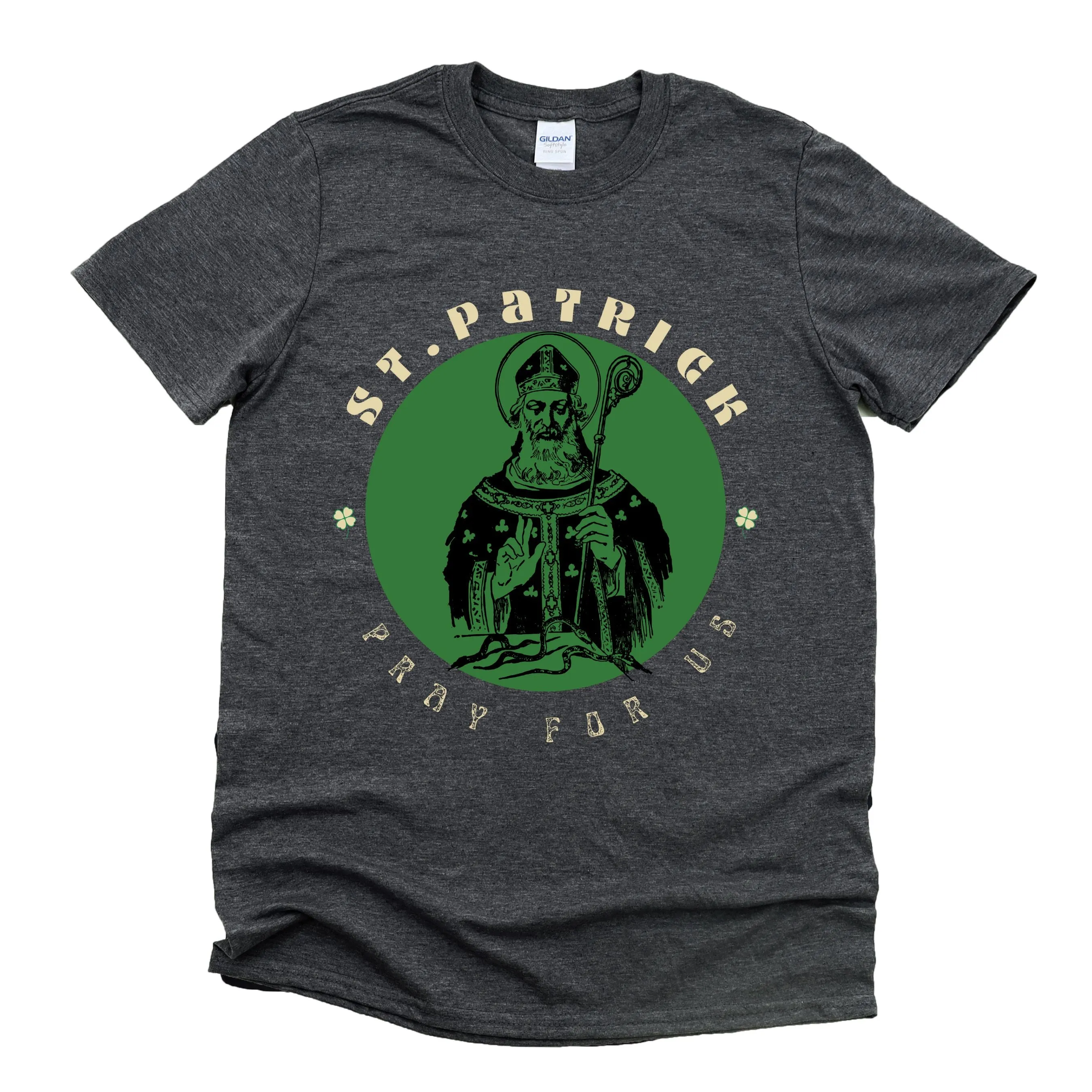 "St. Patrick, Pray for Us" Unisex Crewneck T-Shirt