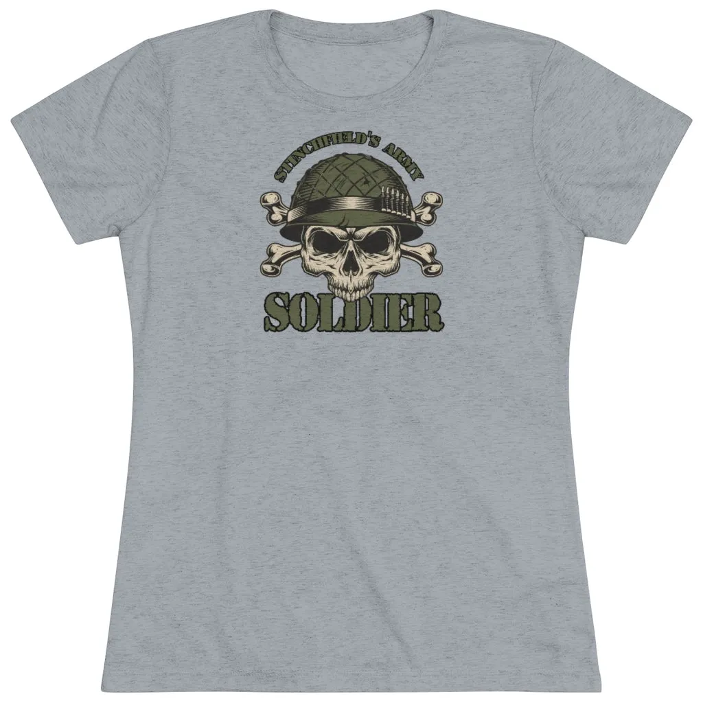 "Stinchfield's Army Soldier" Women's T-Shirt