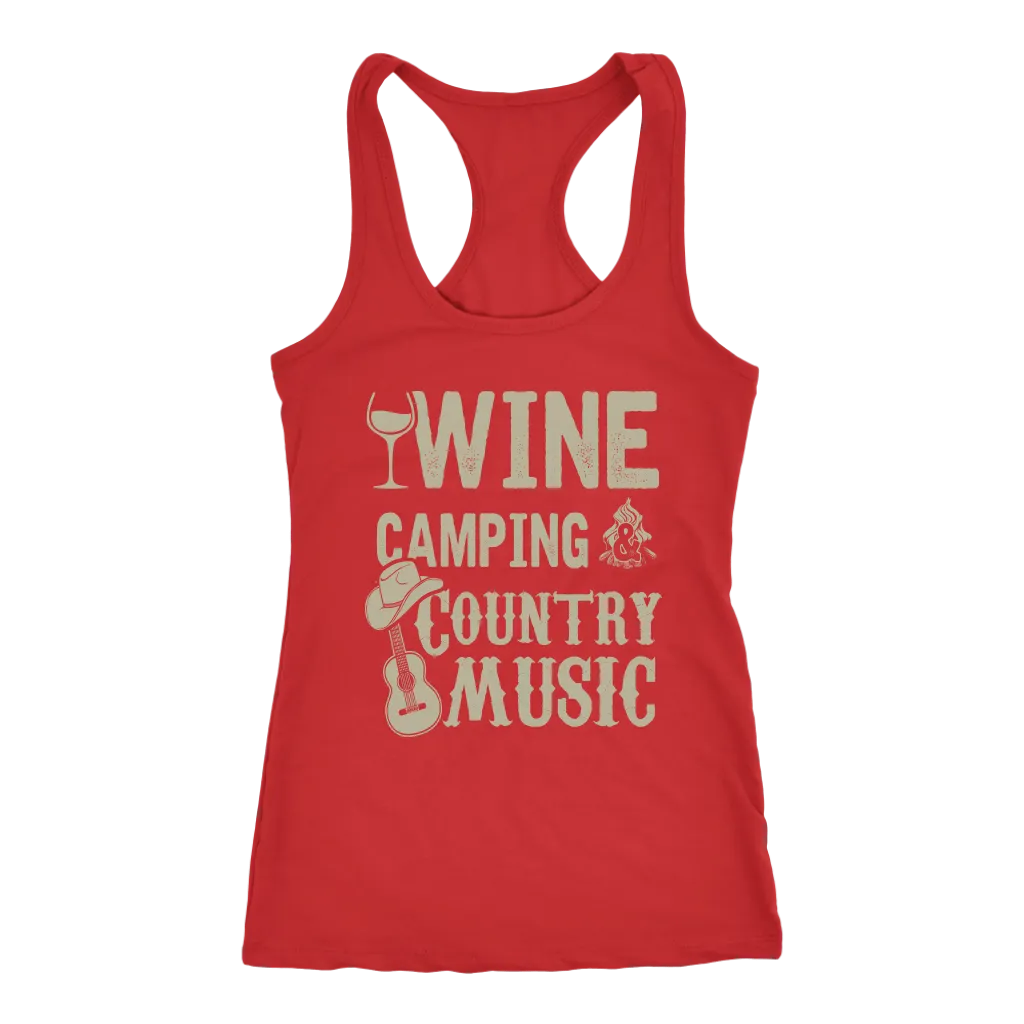 "Wine, Camping And Country Music" - Tank