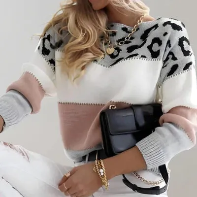 Rachel | The Leopard Sweater