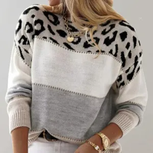 Rachel | The Leopard Sweater