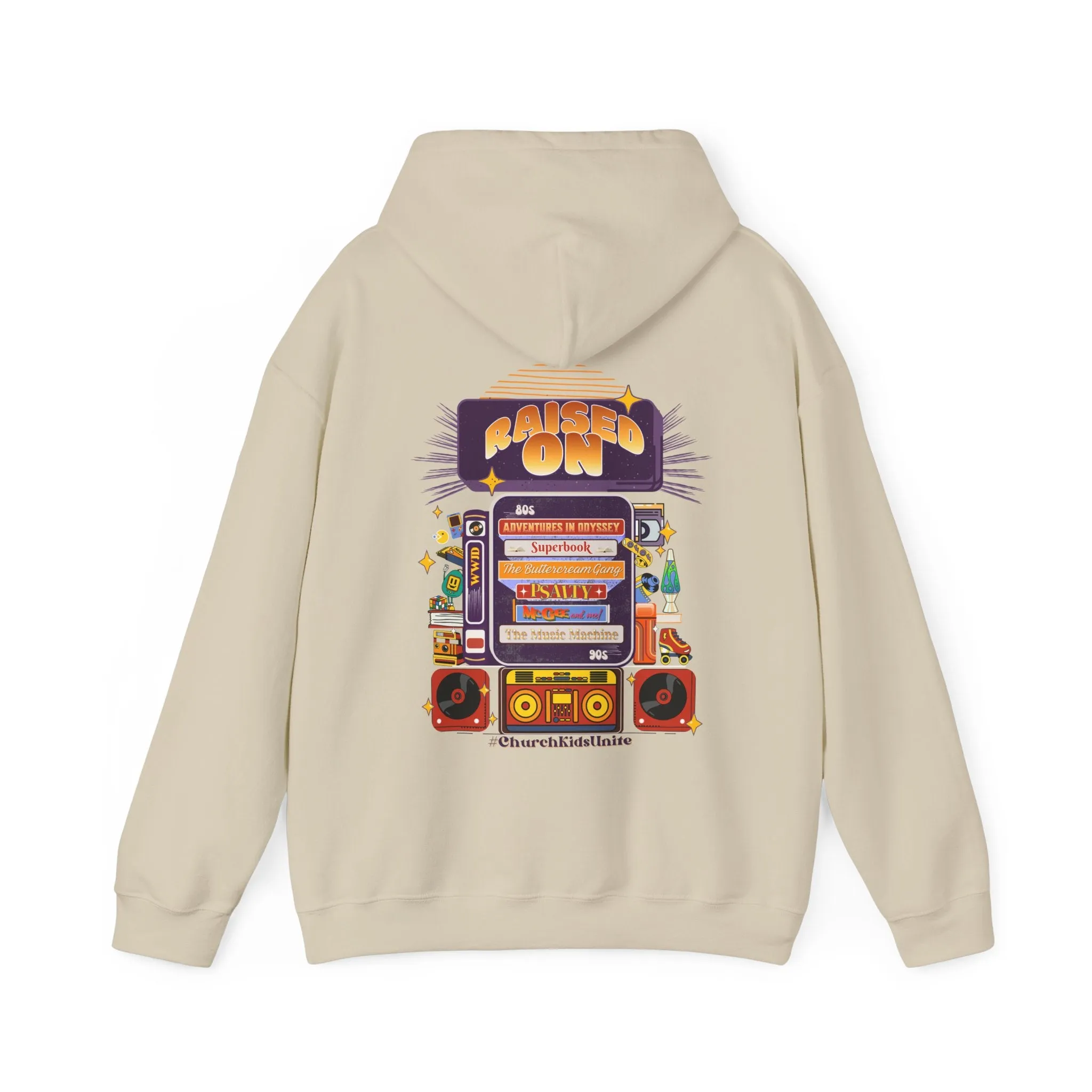 Raised On -  80s & 90s Church Kid - Hoodie