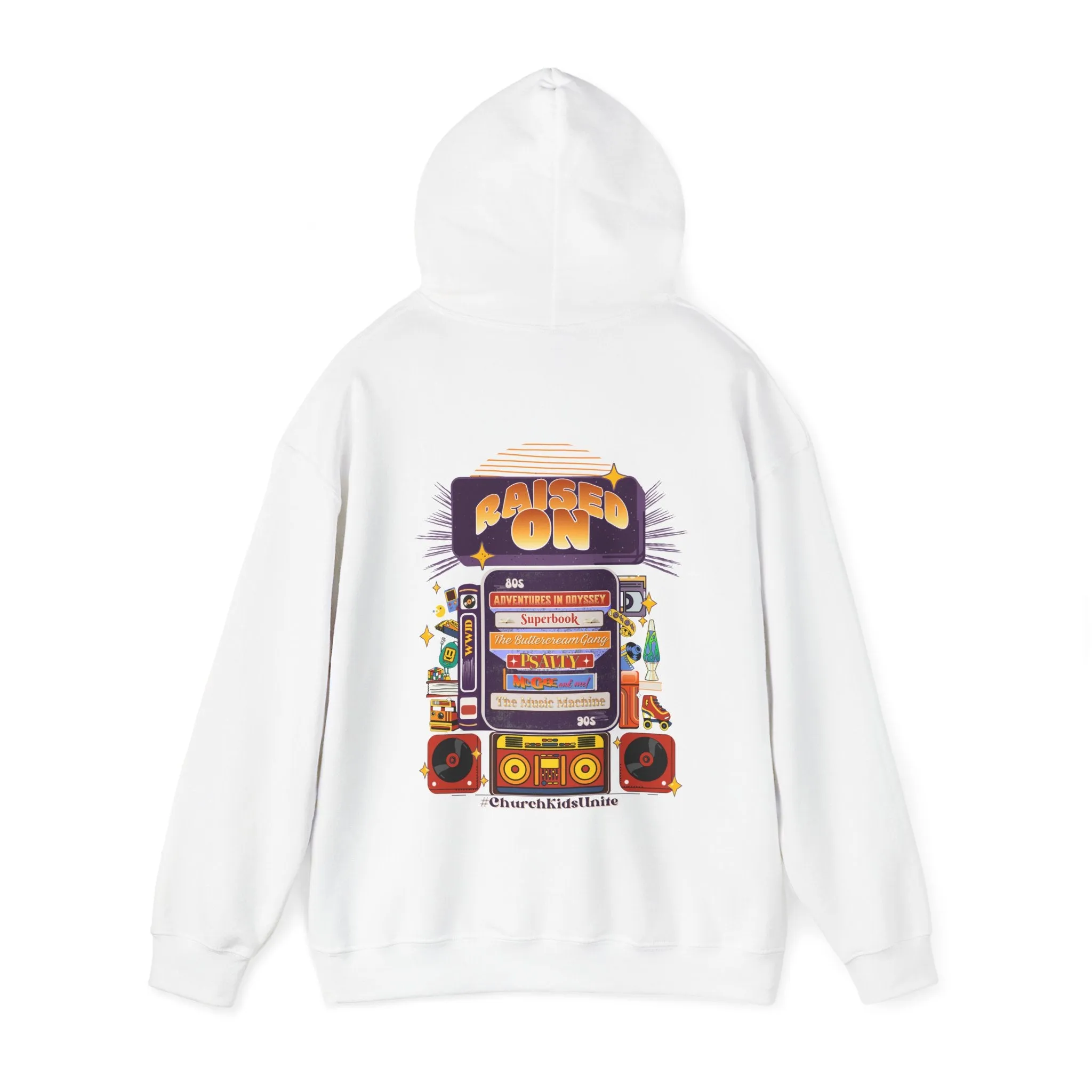 Raised On -  80s & 90s Church Kid - Hoodie