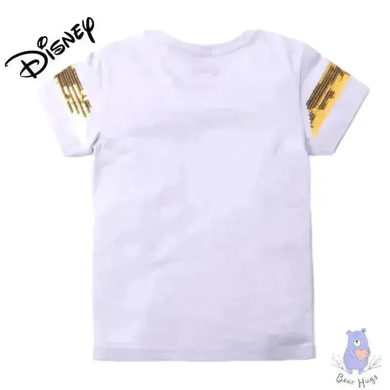 Rapunzel Print Round-Neck T-shirt