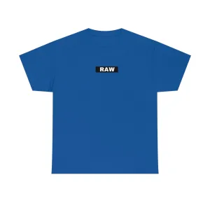 Raw Box LOGO Heavy Cotton Tee ROYAL