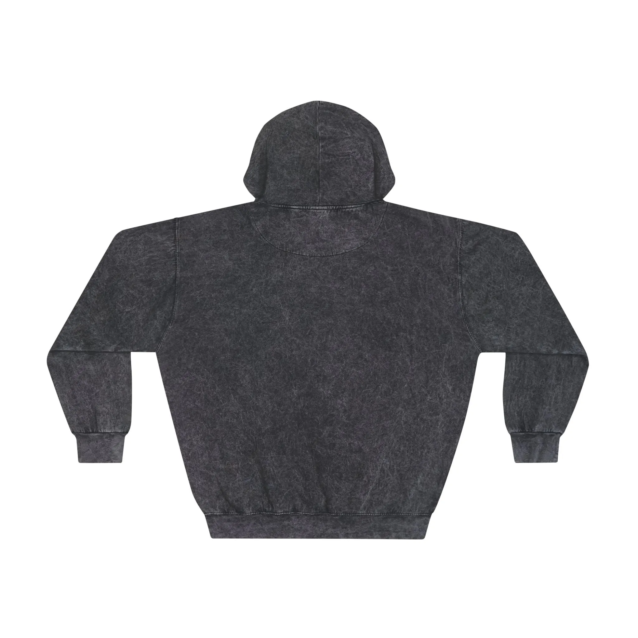 Raw sushi "RAW ARABIC" SMOKE GREY/RED Mineral Wash Hoodie