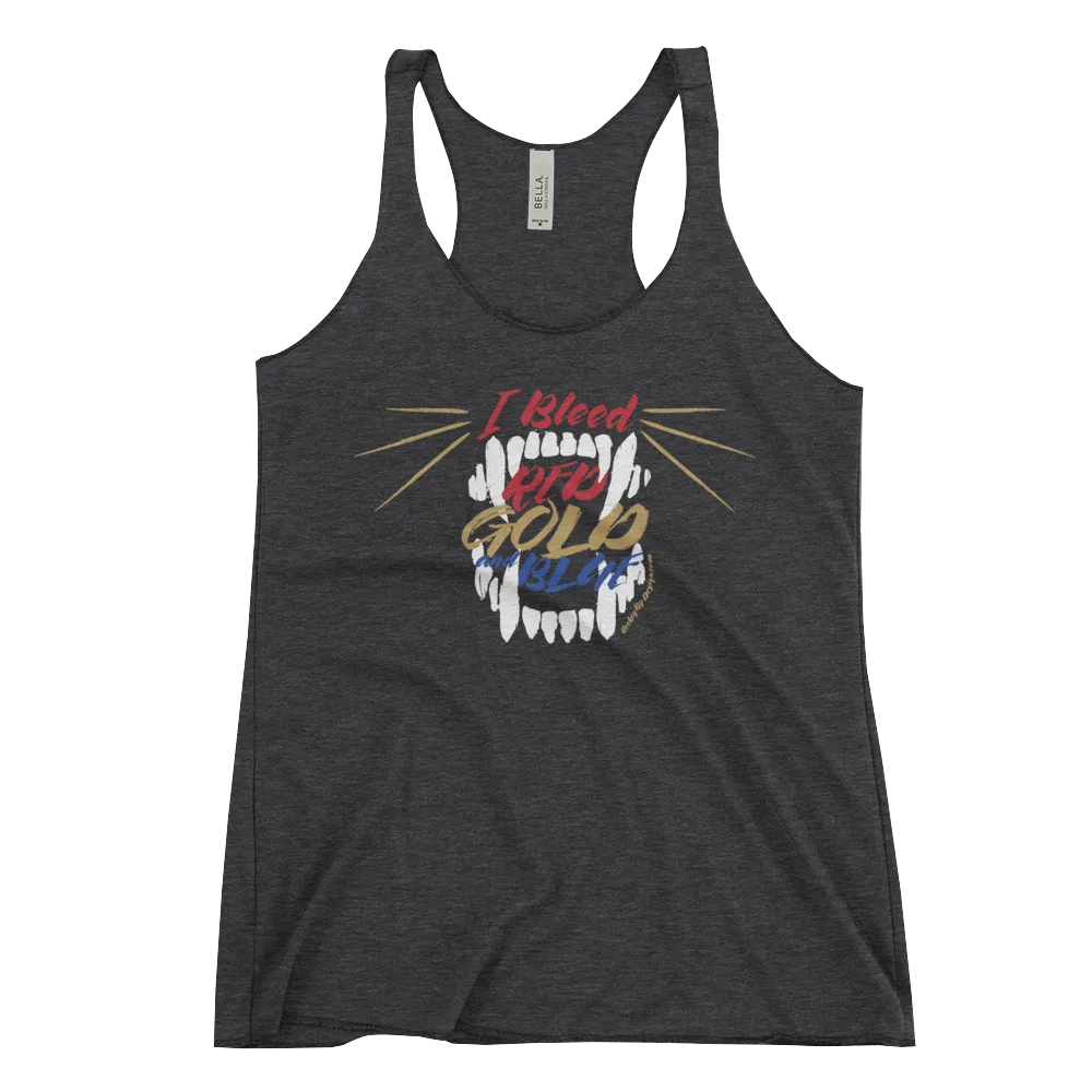 Red Gold and Blue Fangs