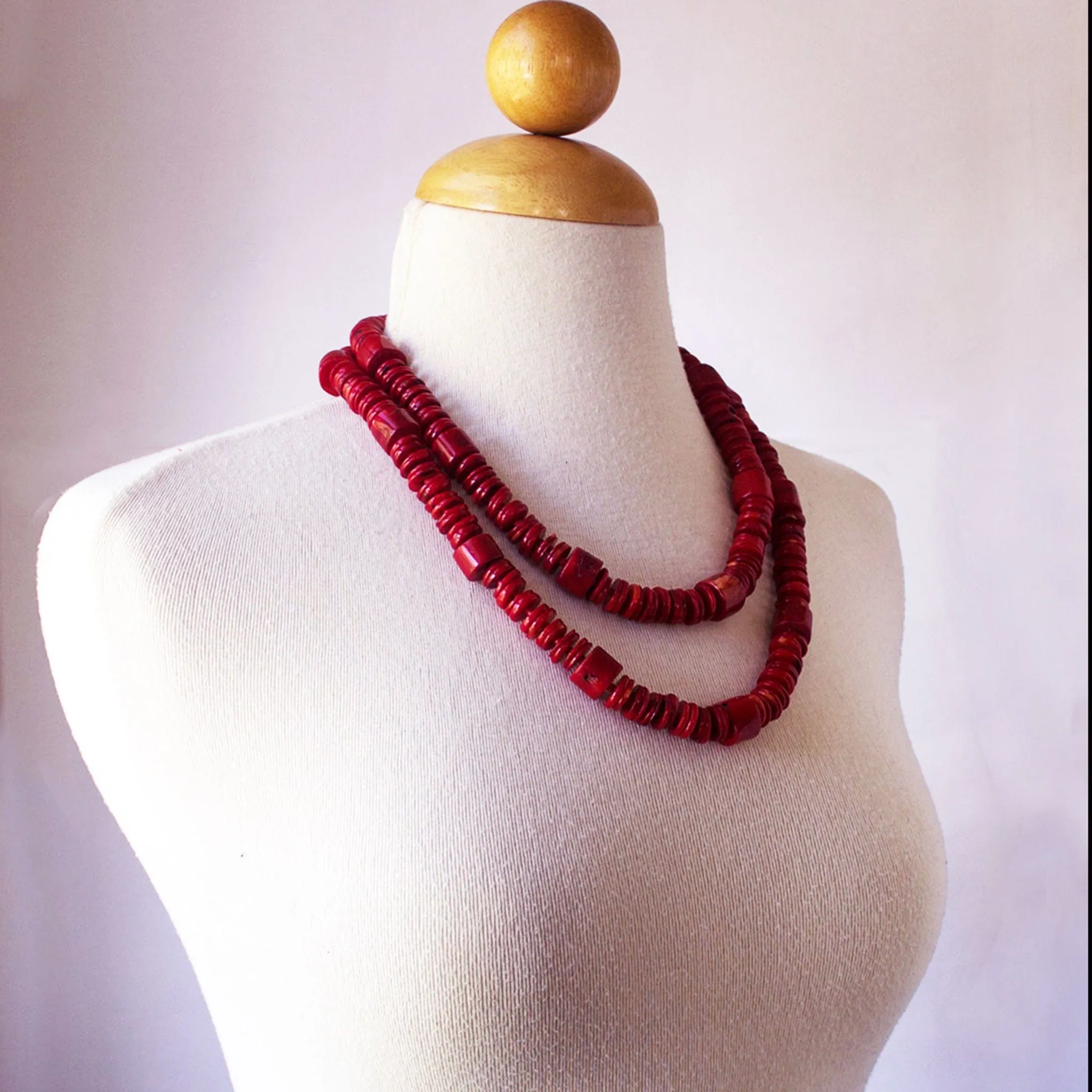 Red Vintage Necklace